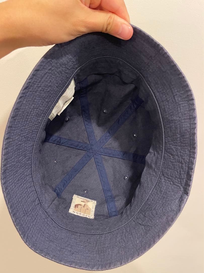 NOROLL×B&Y DETOURS HAT ネイビー