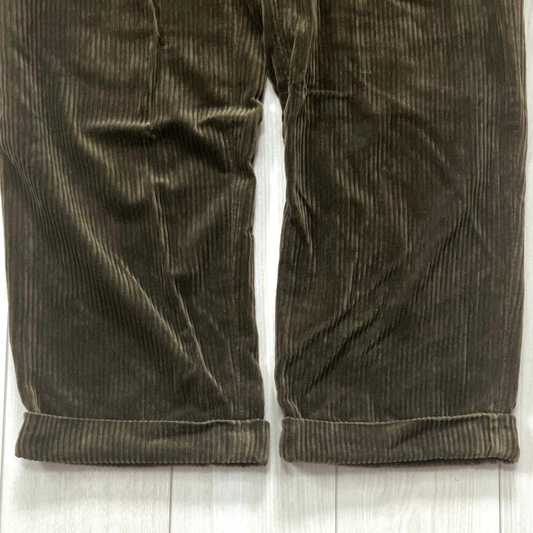 ネストローブコンフェクト　ベロア　コーデュロイパンツ　シンチバック　コモリ