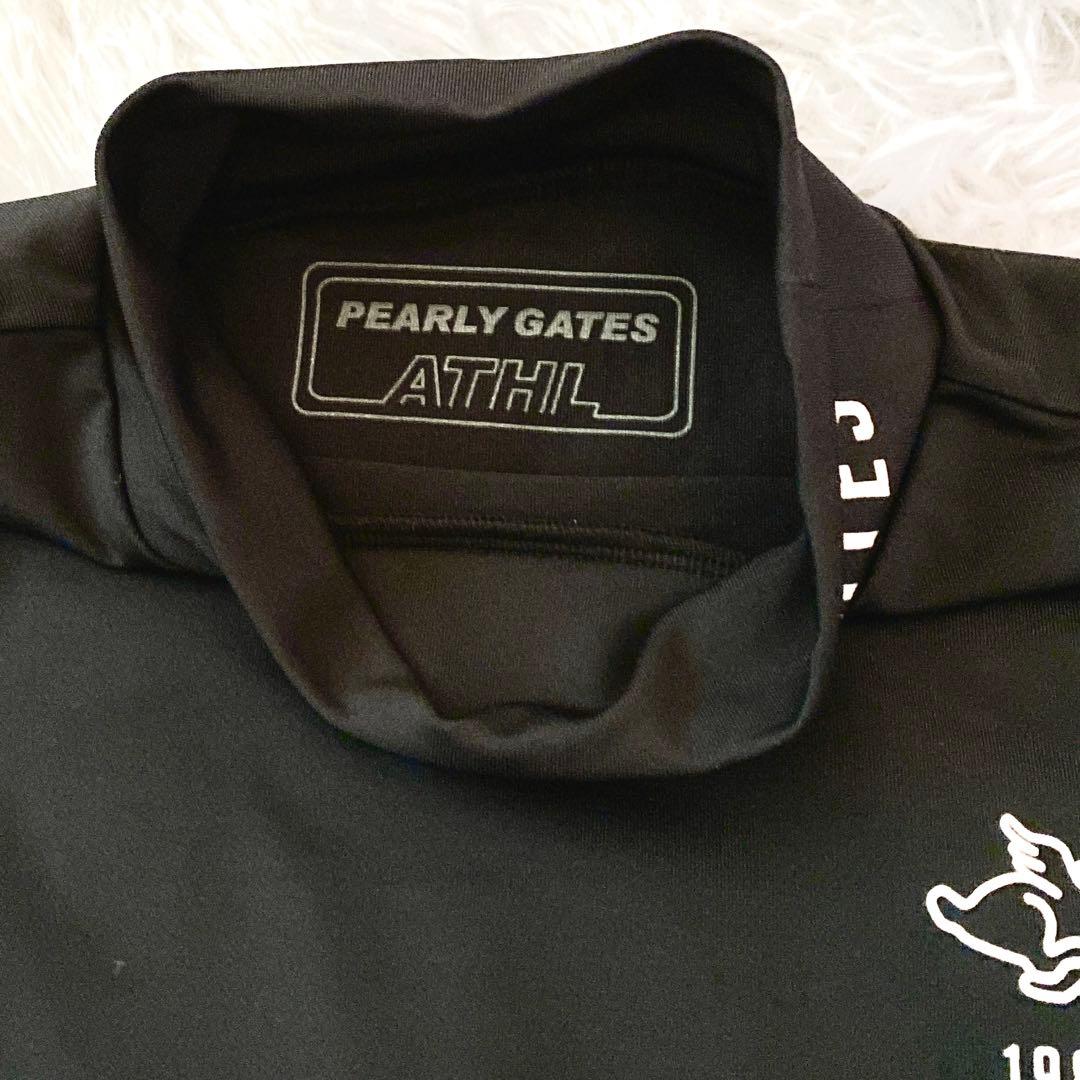 ♡美品♡PEARLY GATESアンダーシャツ　サイズO ブラック伸縮性