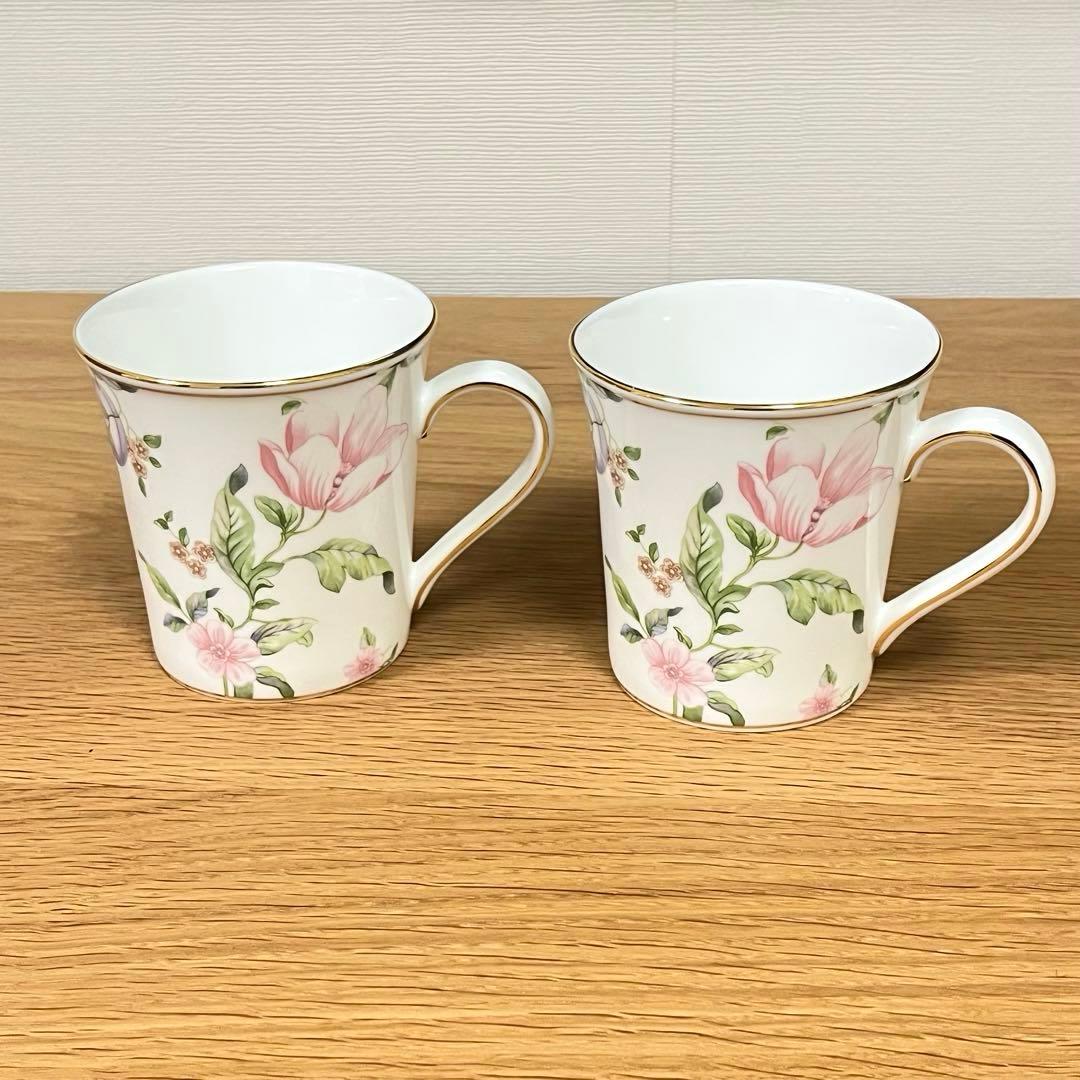 Bono　新品！ウェッジウッド スイートプラム ペアマグ