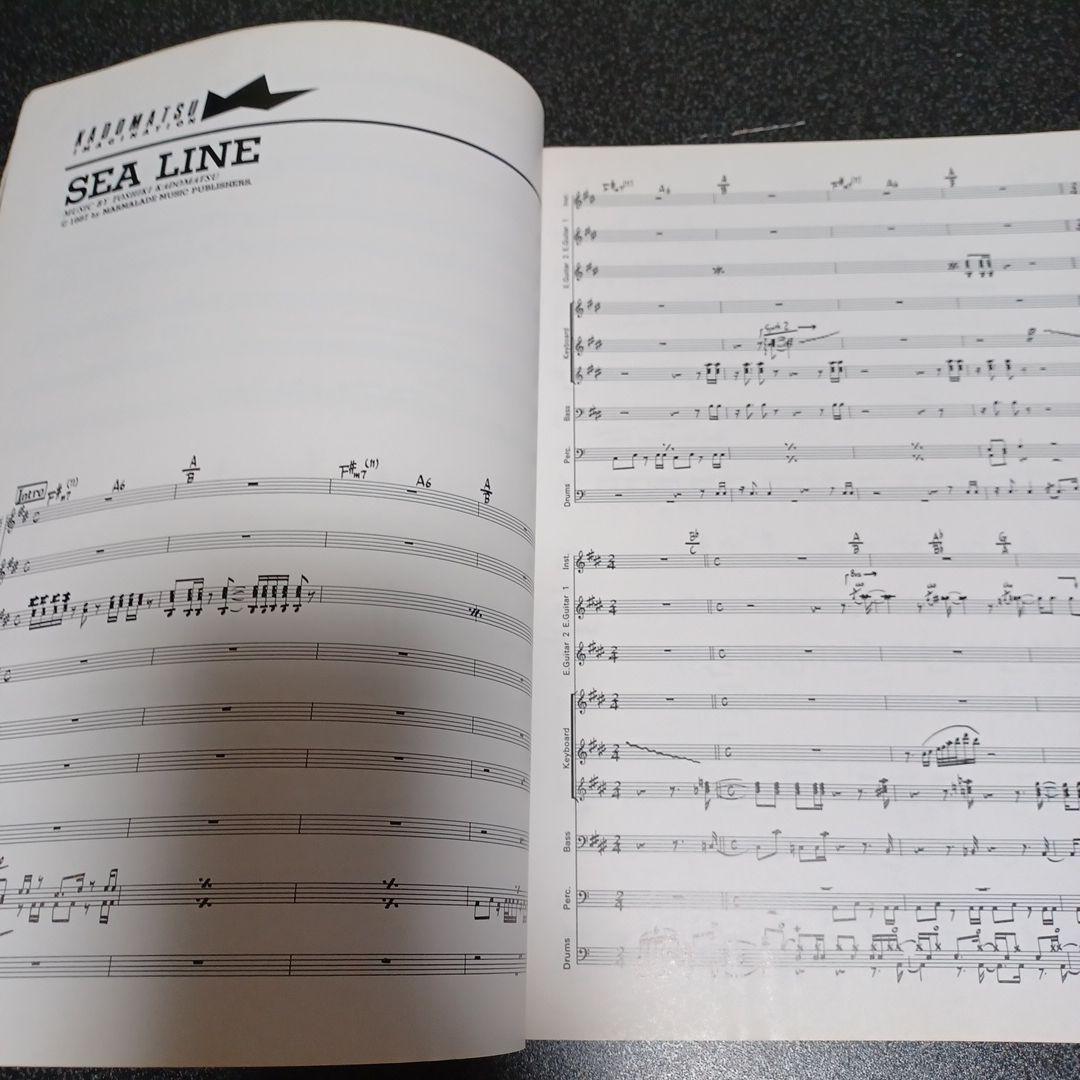 角松敏生　SEA IS A LADY バンドスコア　楽譜