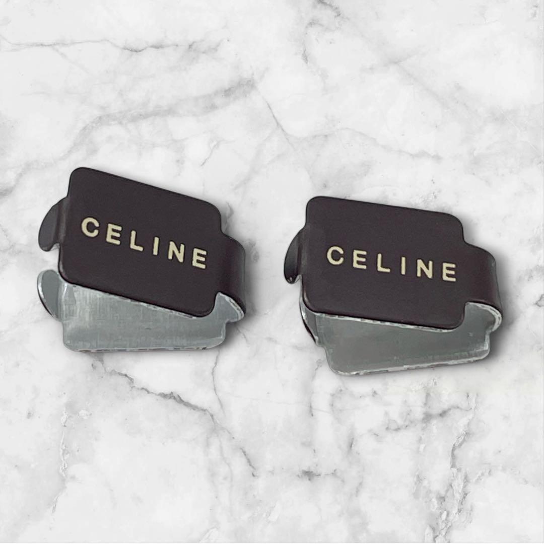 ✨激レア 美品✨CELINE セリーヌ トリオンフ リストバンド ブラック