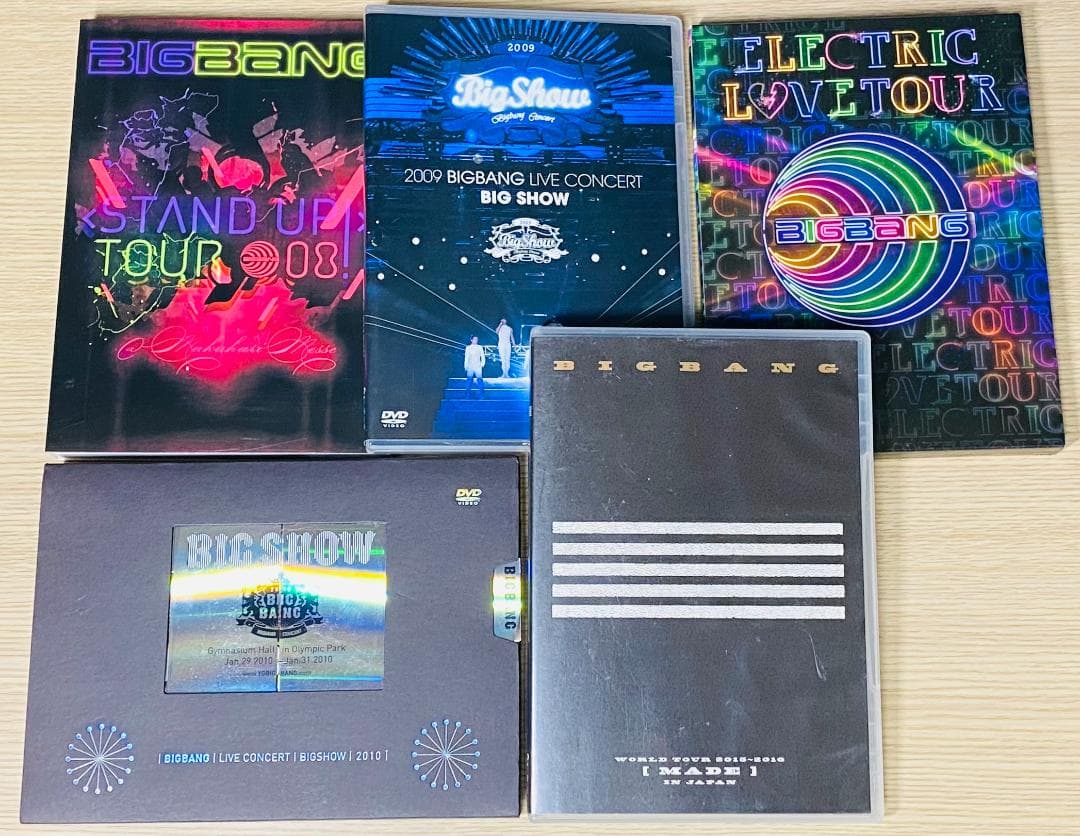 BIGBANG ライブ DVD 8枚 まとめ売りセット ほぼ初回盤