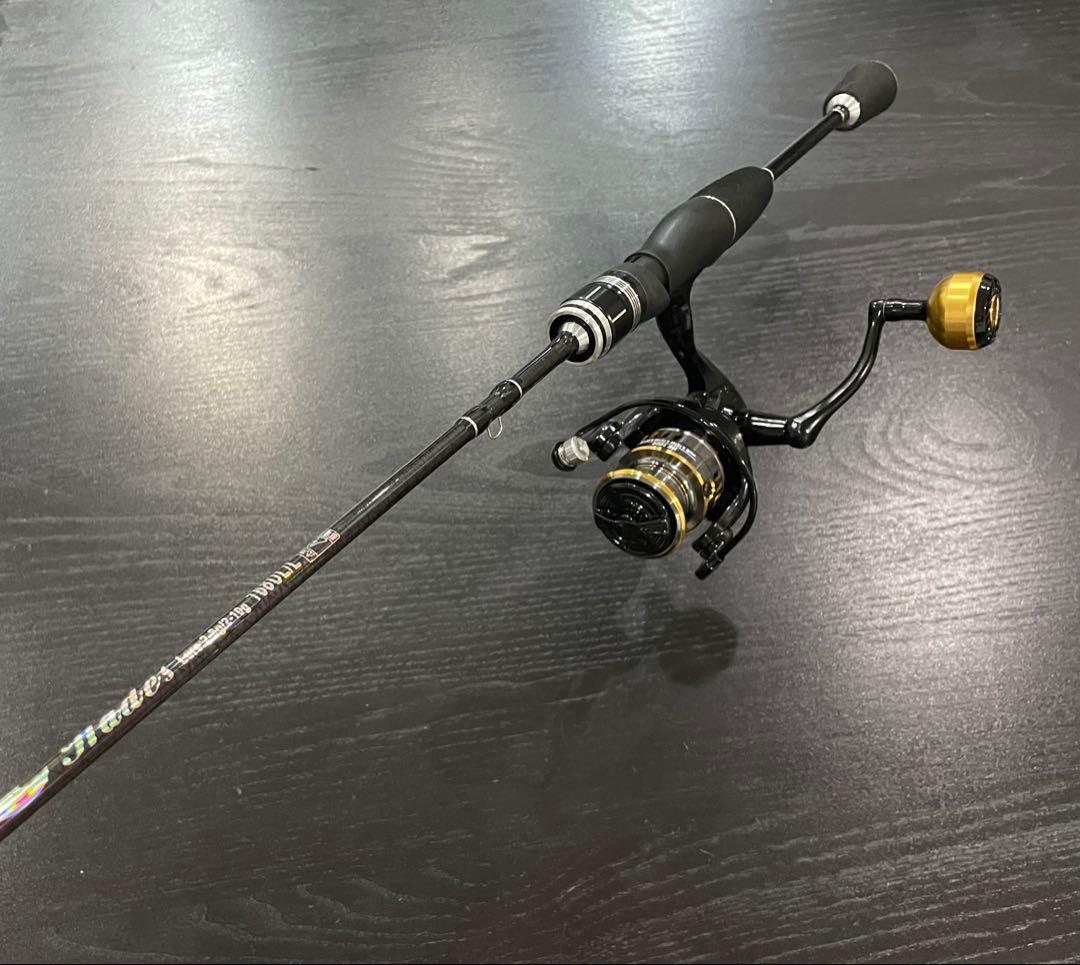 釣りセット2ピースロッド（180㌢）&1000番リール・ダイワ月下美人ワーム付他
