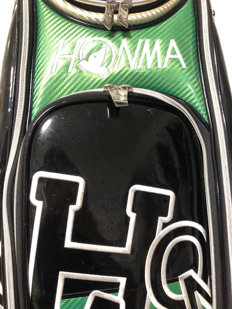 【送料込み】HONMA エナメル　ゴルフバッグ　最短発送