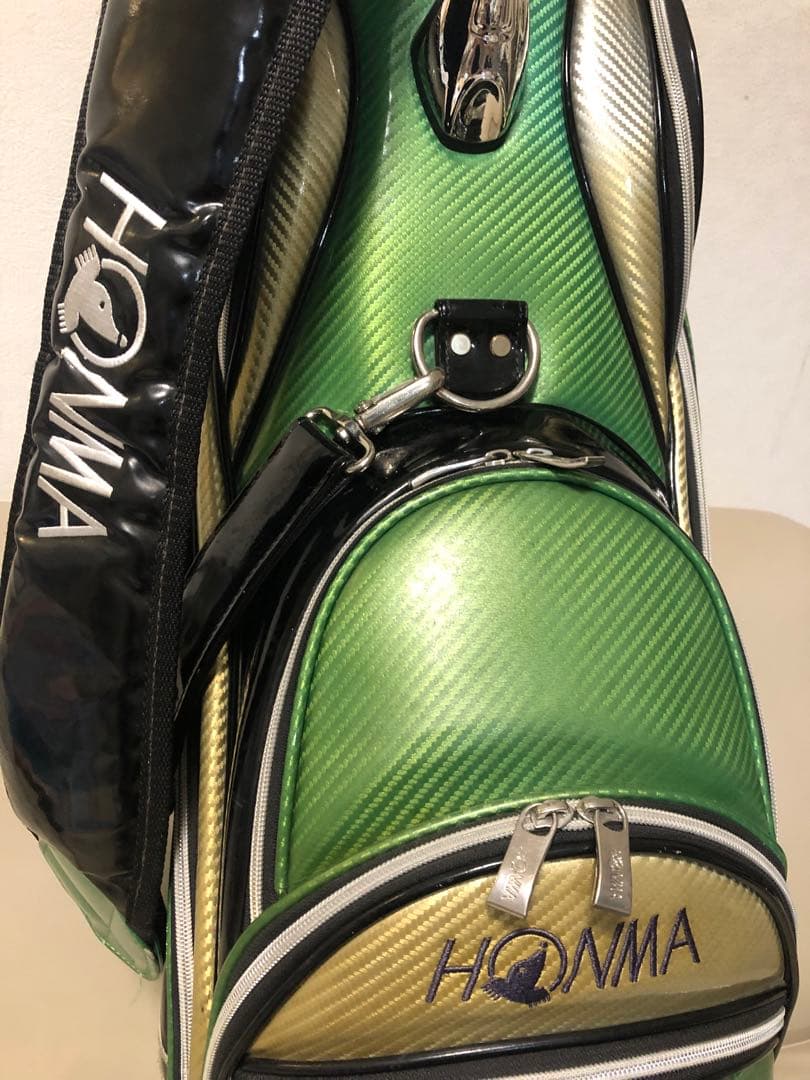 【送料込み】HONMA エナメル　ゴルフバッグ　最短発送
