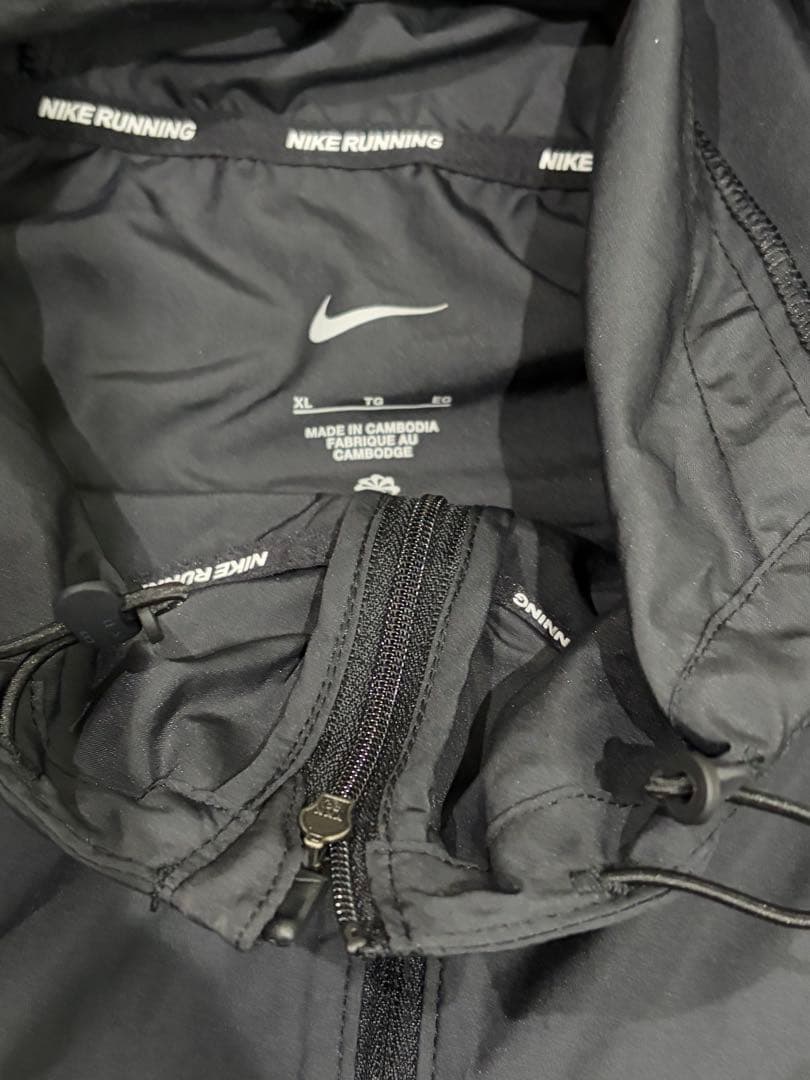 極美品　ナイキ NIKE RPL WR マイラーGXフーディランニングジャケット