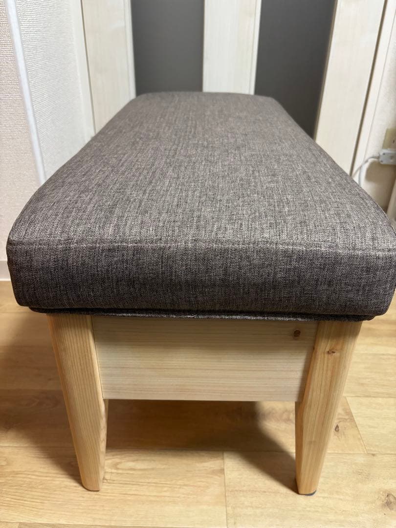 ベンチチェア① 収納あり