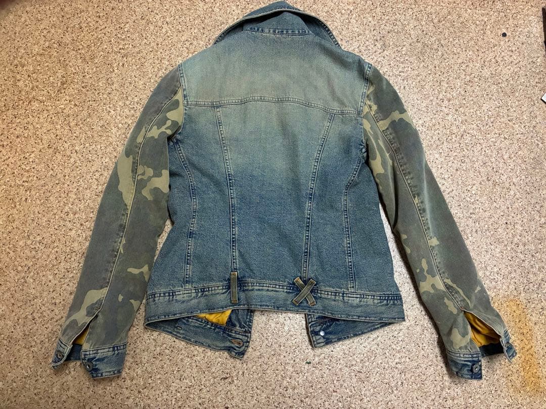 D&G デニムジャケット カモフラージュ