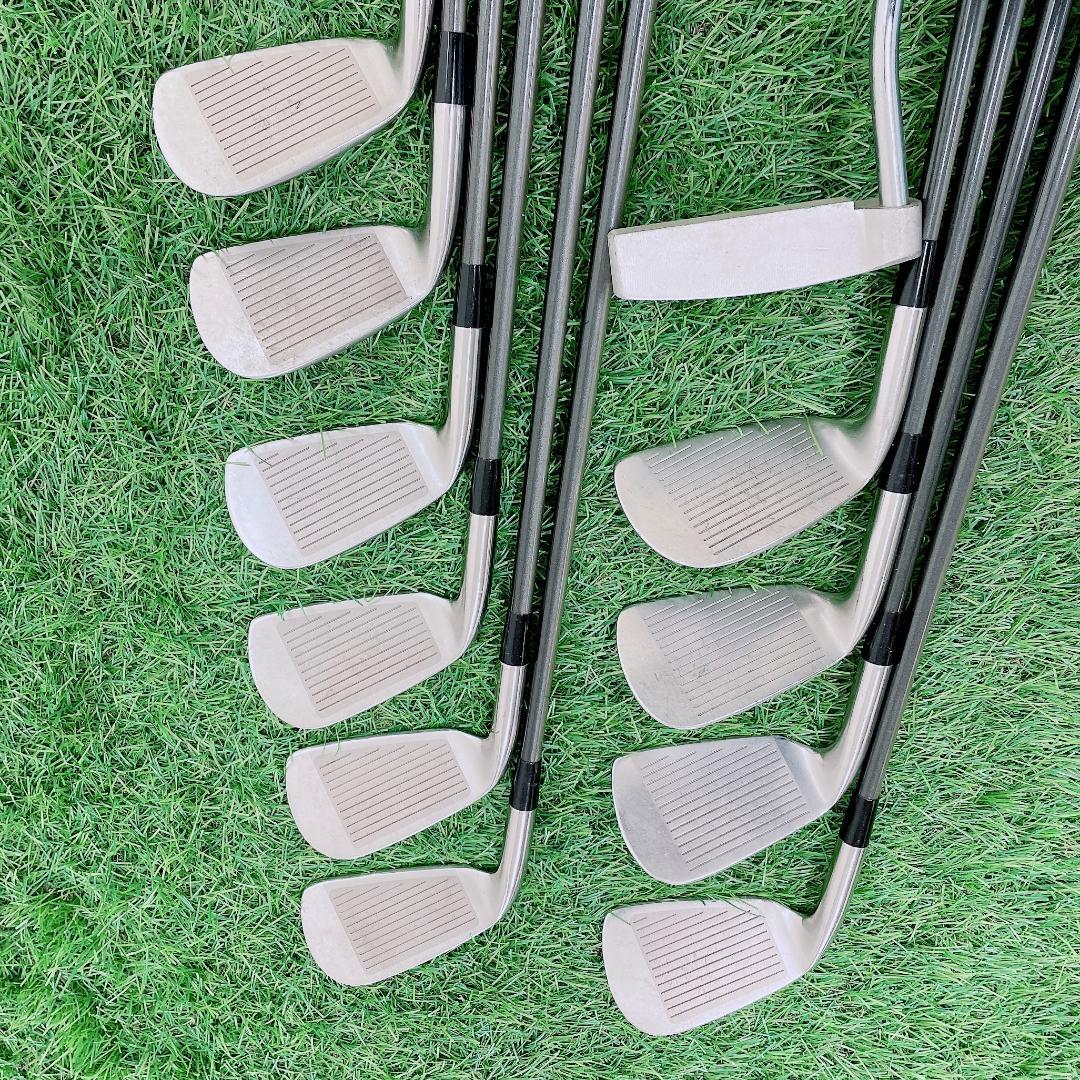 ゴルフクラブ フルセット ミズノ入り 初心者 即コースデビュー E2621