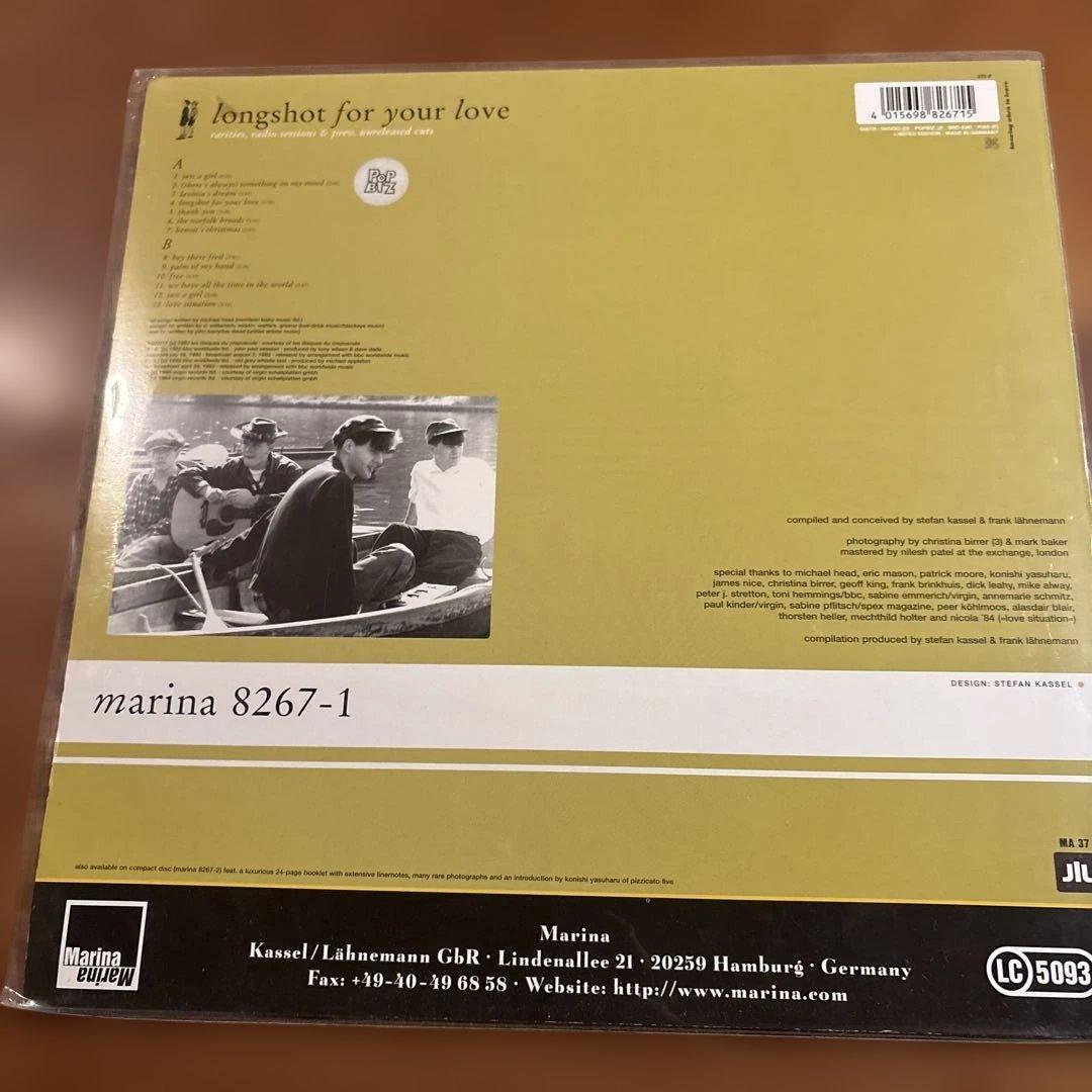 洋楽 pale fountains longshot for your love LP