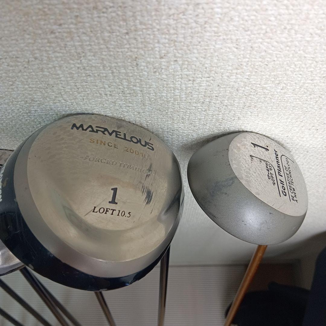 右利き用MARVELOUS ゴルフクラブセット メンズ フレックス　R　初心者