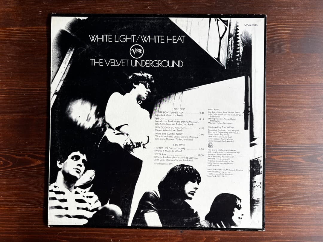 【最初期USオリ】VELVET UNDERGROUND「WHITE LIGHT〜