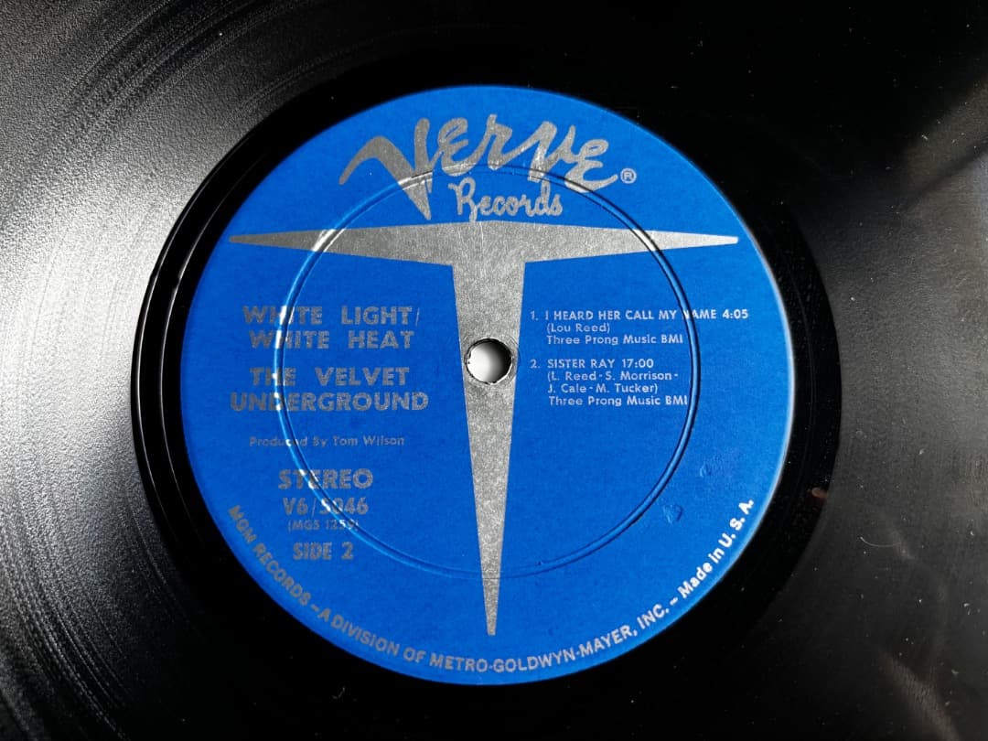 【最初期USオリ】VELVET UNDERGROUND「WHITE LIGHT〜