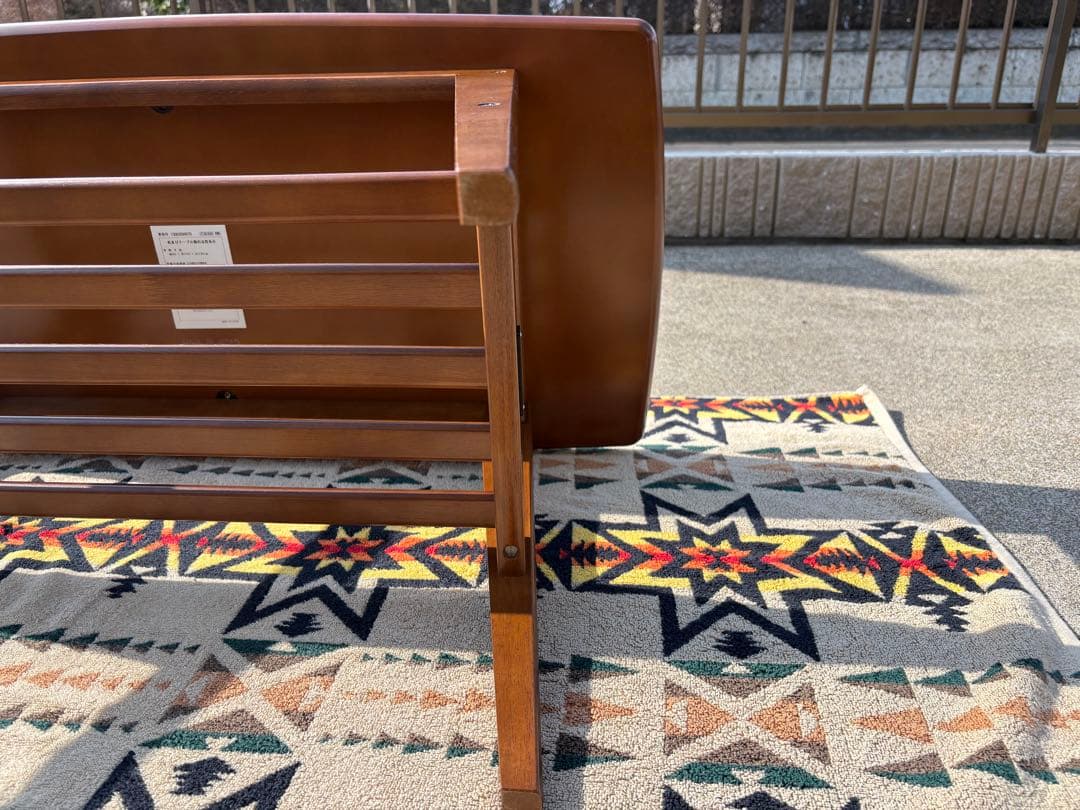 【中古・美品】 カリモク60 リビングテーブルS ウォールナット