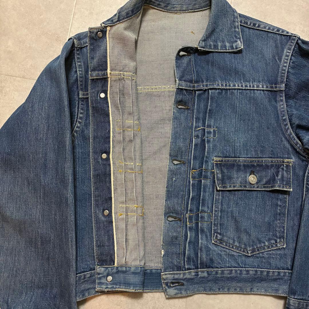 50s Foremost 1st デニムジャケット 掛けボタン