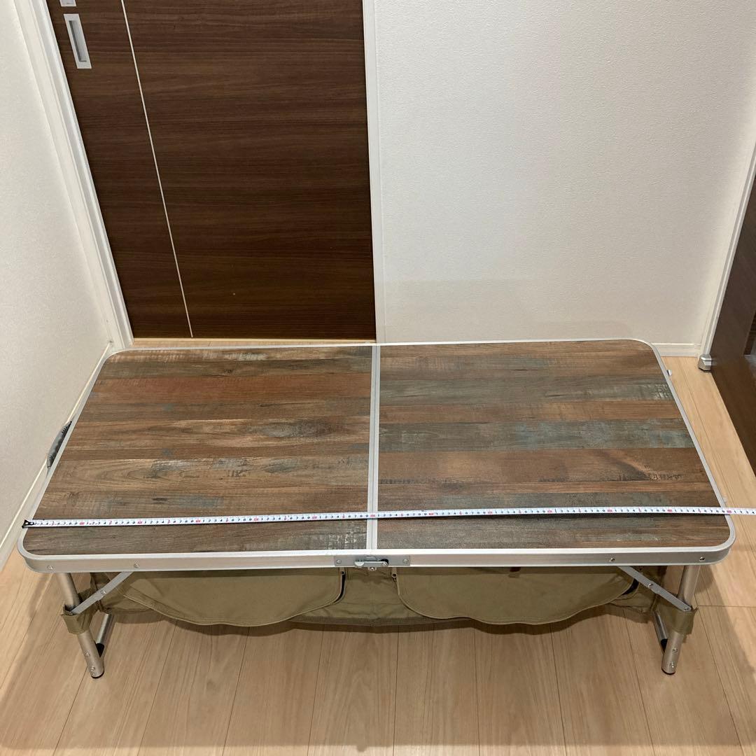 ヴェストランド　アウトドア　テーブル　高さ調整可能