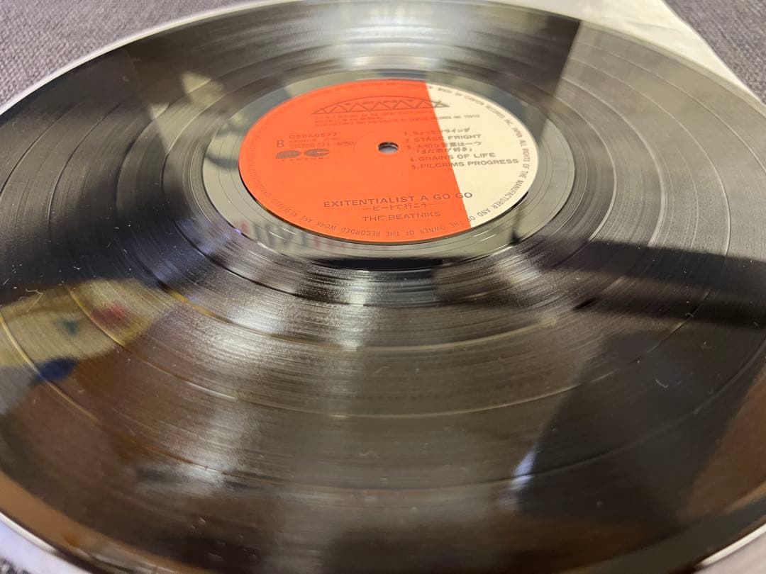 LP 邦楽　THE BEATNIKS EXITENTIALIST A GO GO