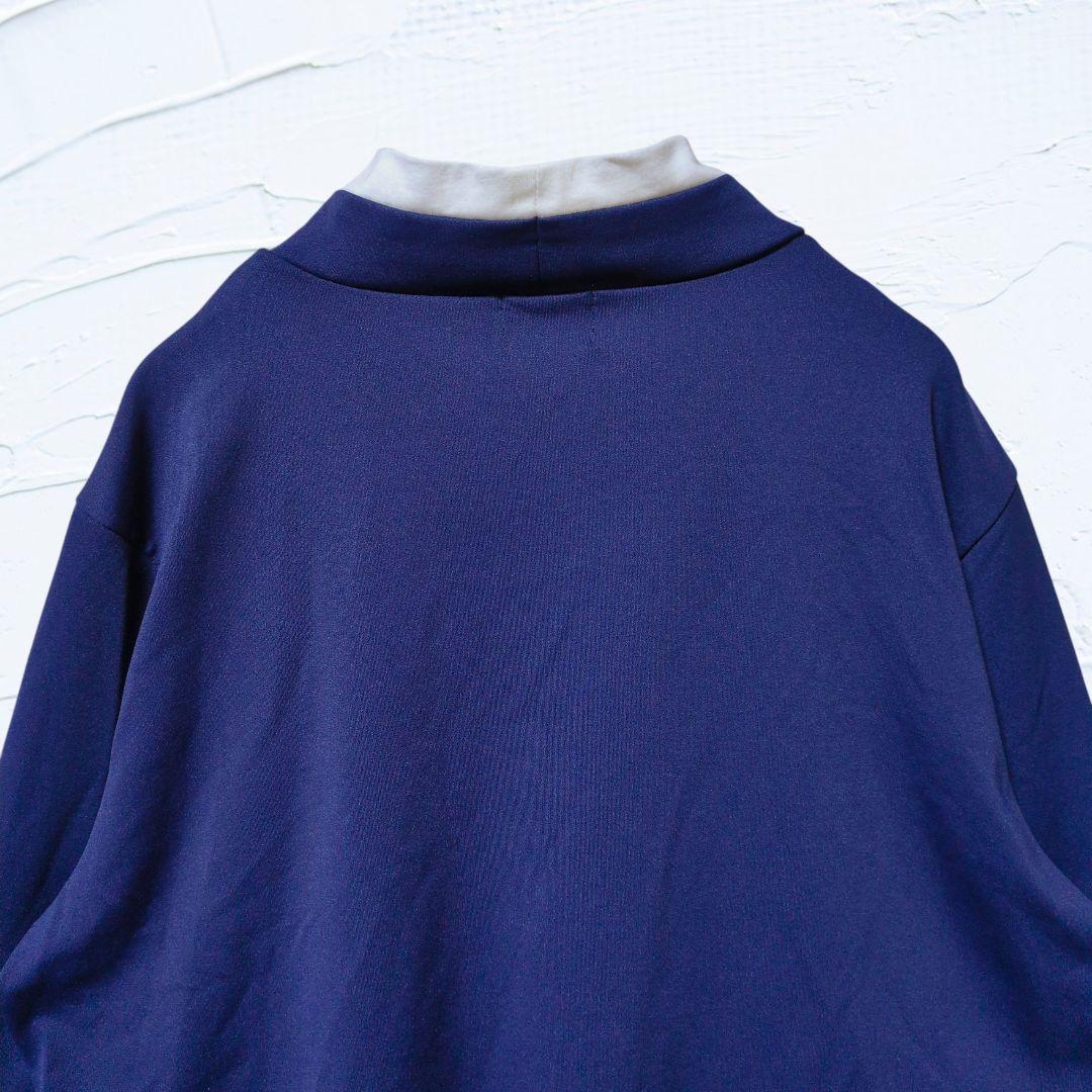 ❤美品❤ピッコーネクラブ ハイネックプルオーバー ネイビー サイズⅢ ケーキ刺繍