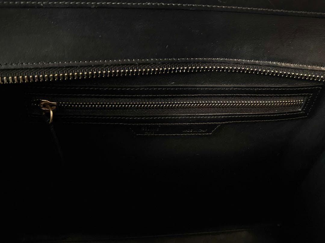 美品✨ CELINE ラゲージ マイクロショッパー レザー トートバッグ