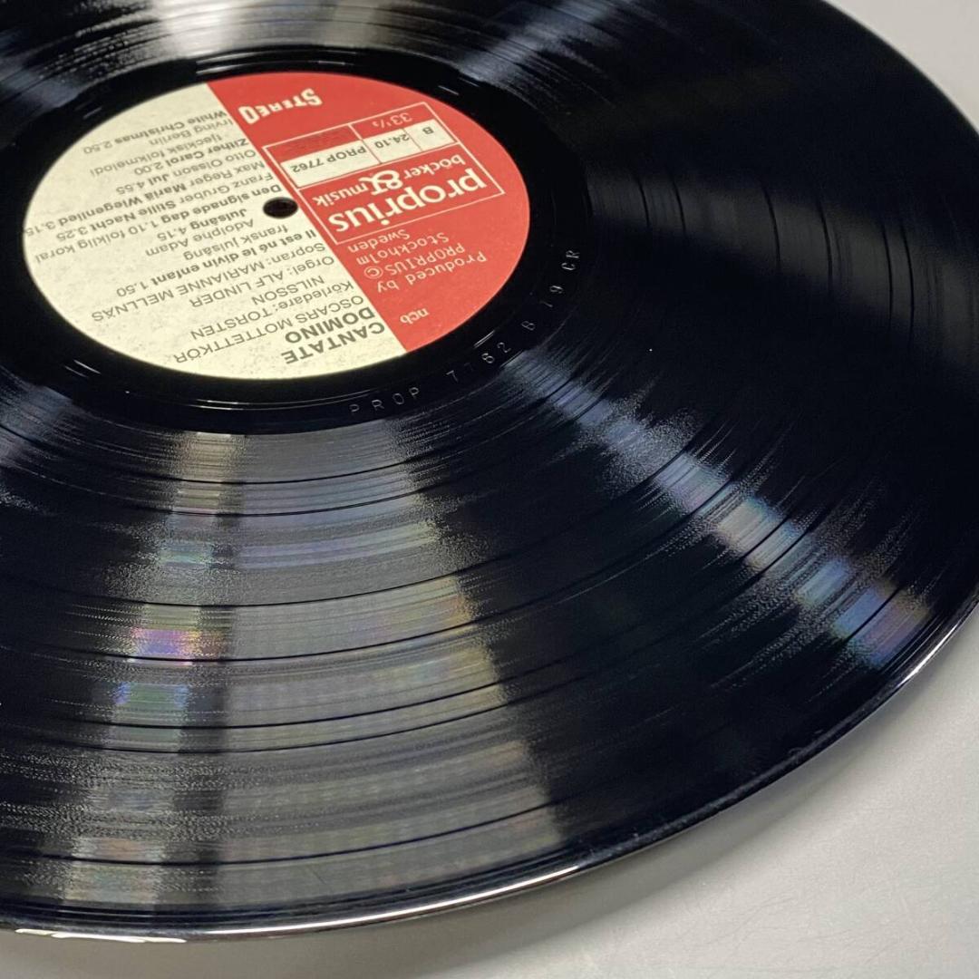 ★レア！スウェーデン初出【白地青文字ジャケット】カンターテ・ドミノ