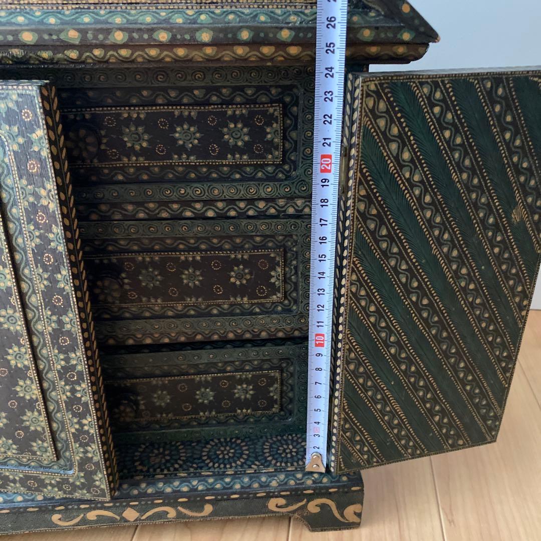 アンティーク　ミニキャビネット