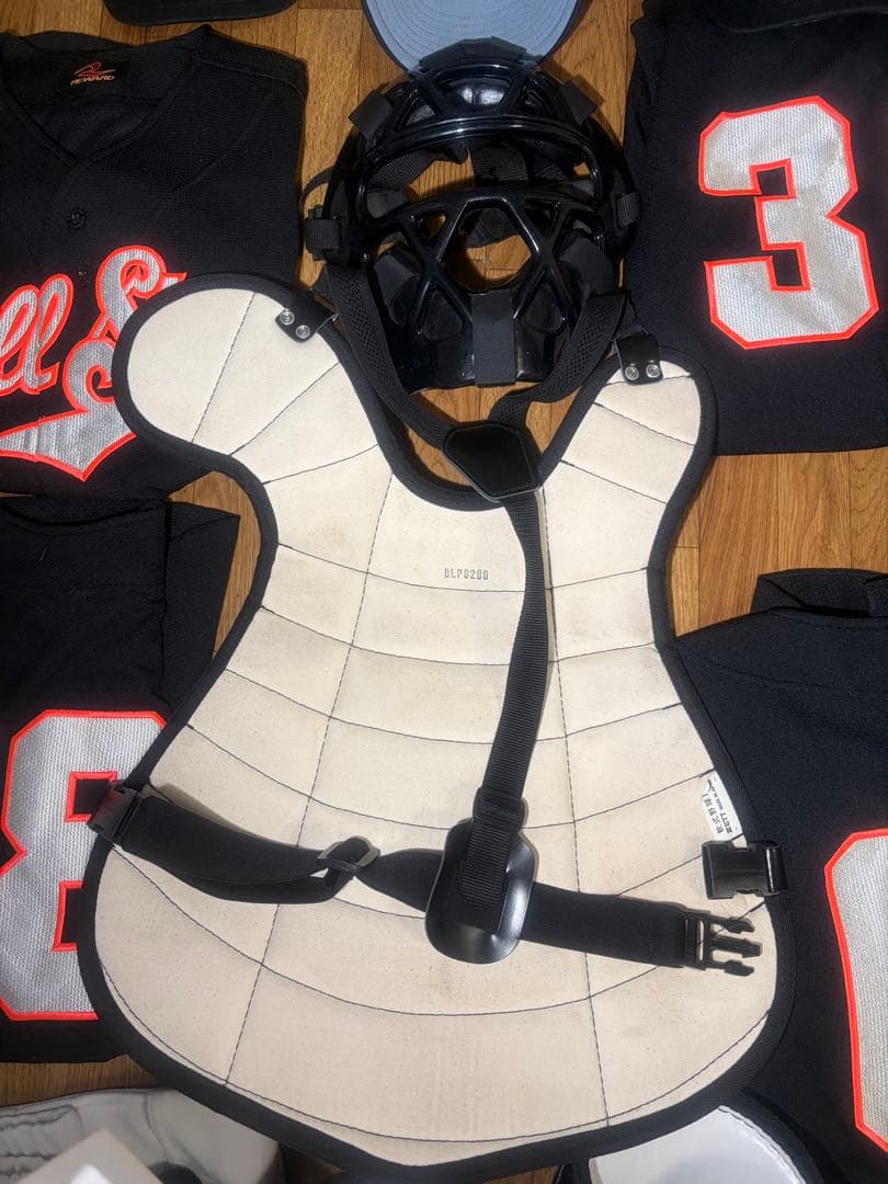 【ZETT 】JSBB キャッチャープロテクター 他 野球用品セット売り