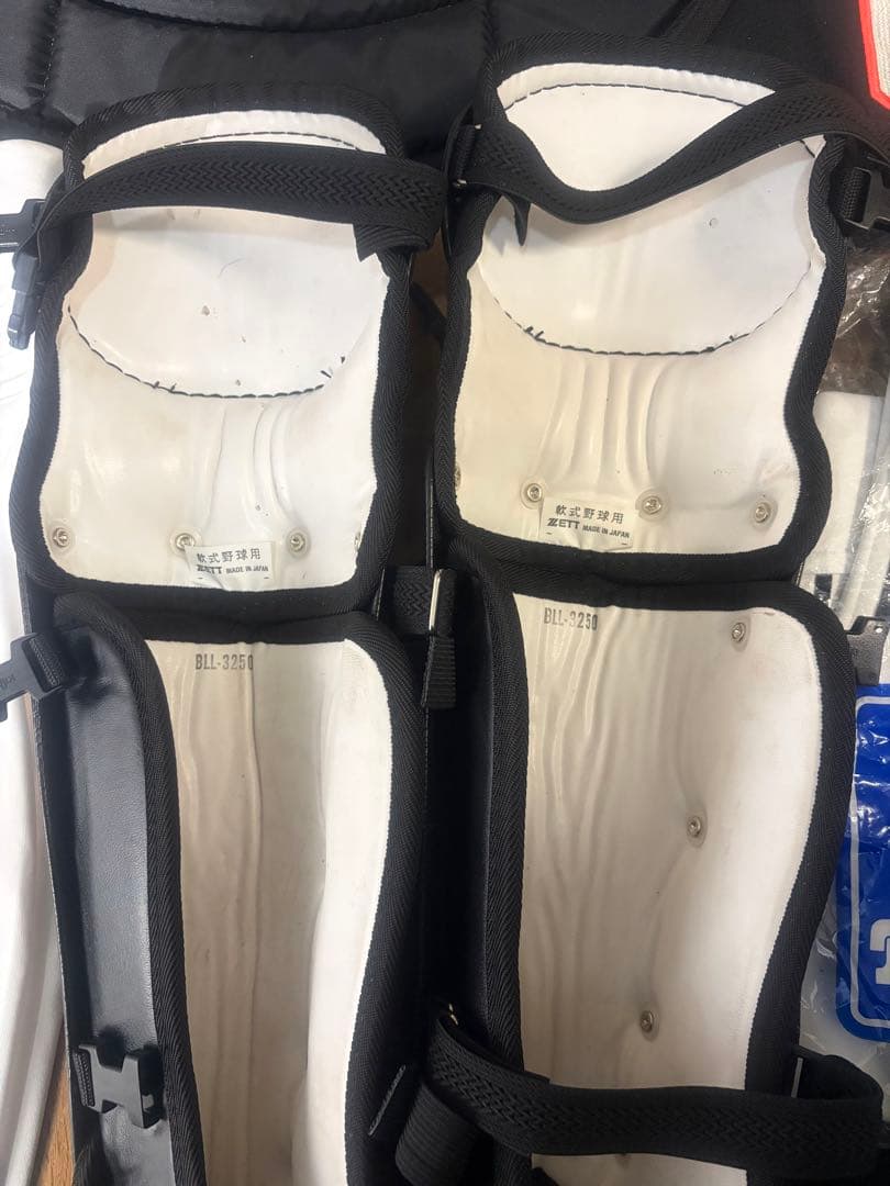 【ZETT 】JSBB キャッチャープロテクター 他 野球用品セット売り