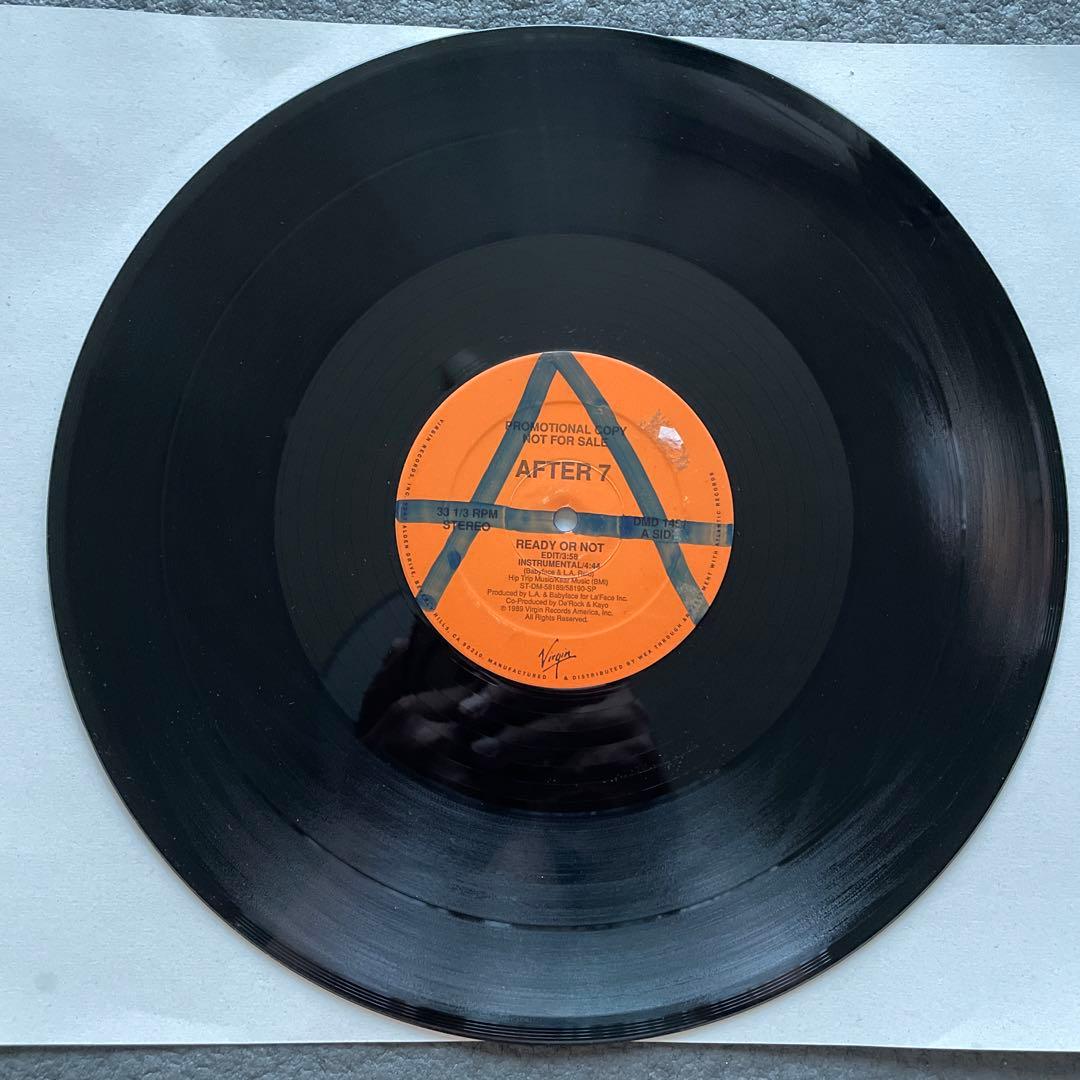 after7/Ready or Not 12インチUS プロモ盤