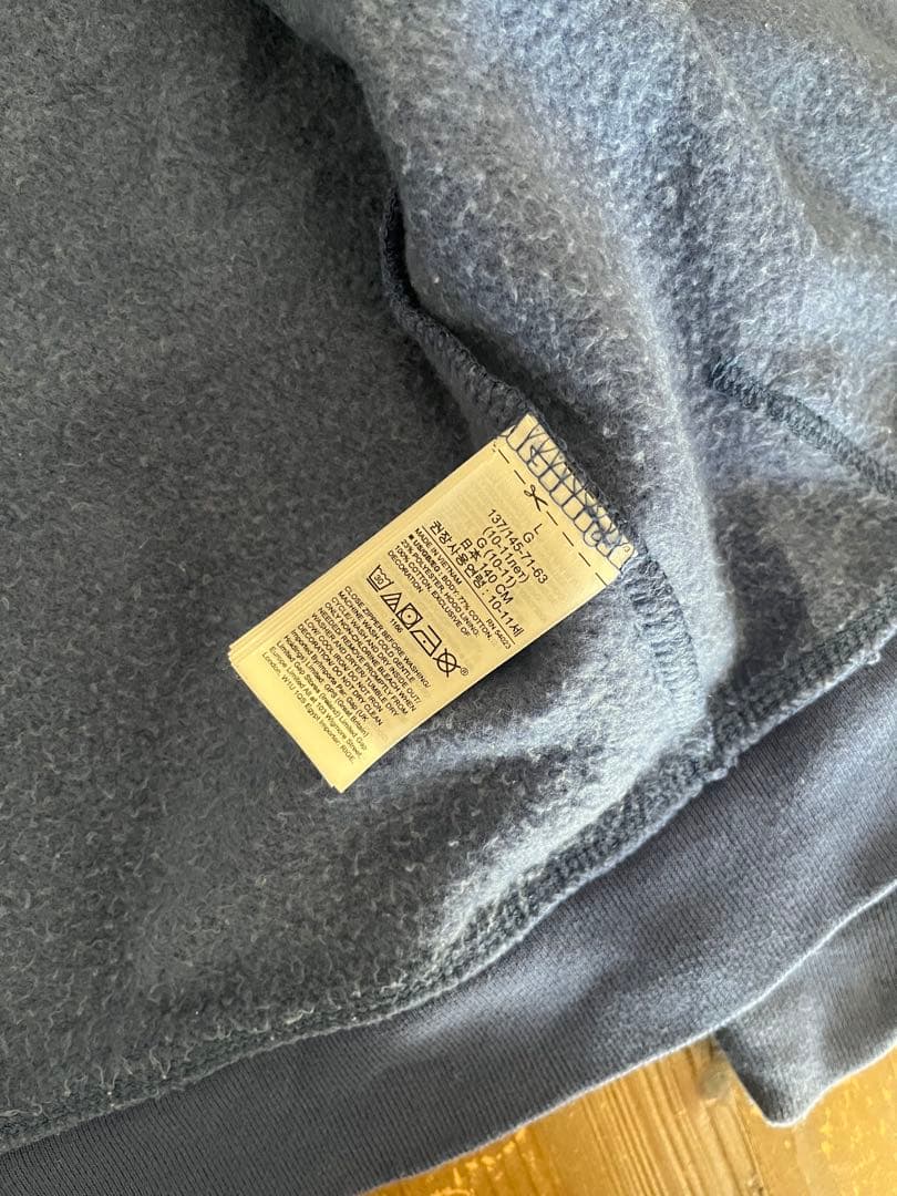 GAP ネイビー 星 ジップアップパーカー y2k グランジ 短丈 oldgap