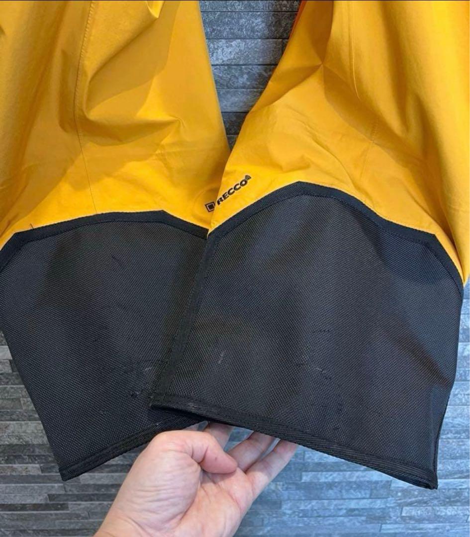 ピークパフォーマンス　バーティカルゴアテックス3L 上下XL 黄/橙