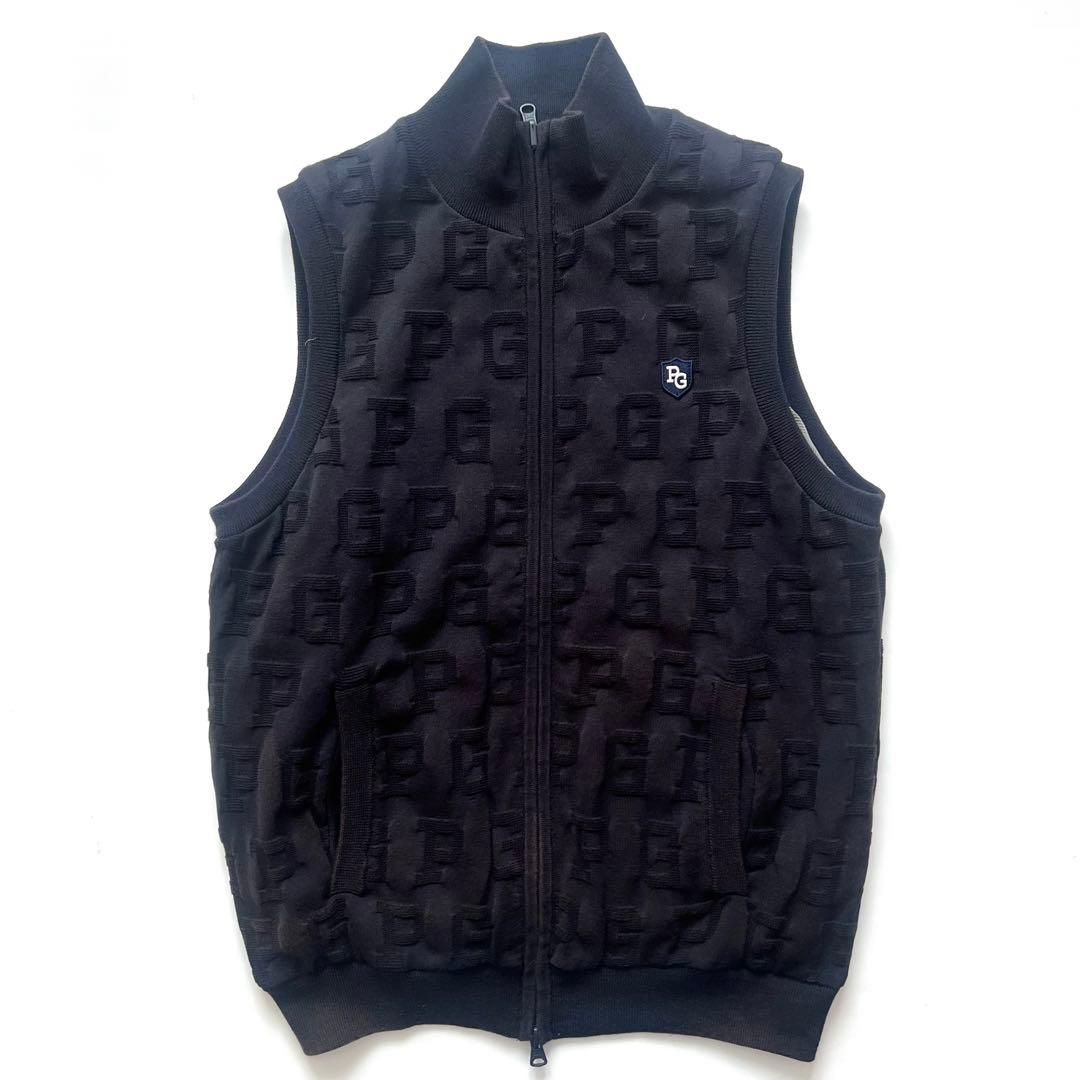 Pearlygates パーリーゲイツ　リバーシブル 2ベスト　ジャケット　4