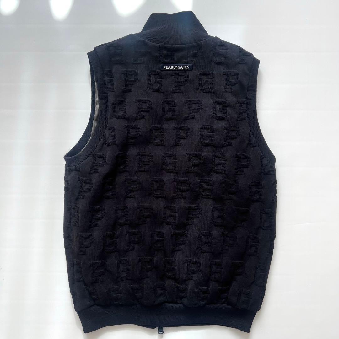 Pearlygates パーリーゲイツ　リバーシブル 2ベスト　ジャケット　4