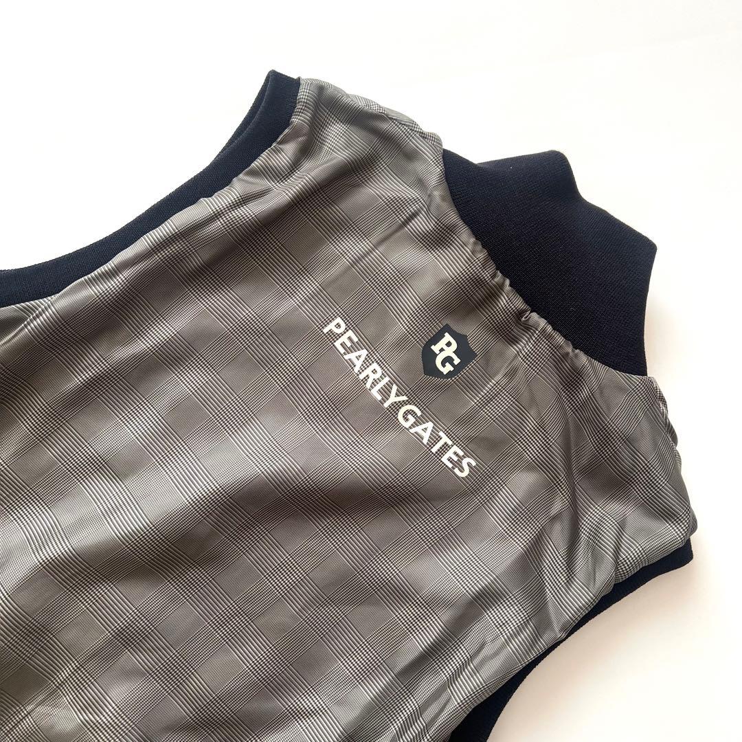 Pearlygates パーリーゲイツ　リバーシブル 2ベスト　ジャケット　4
