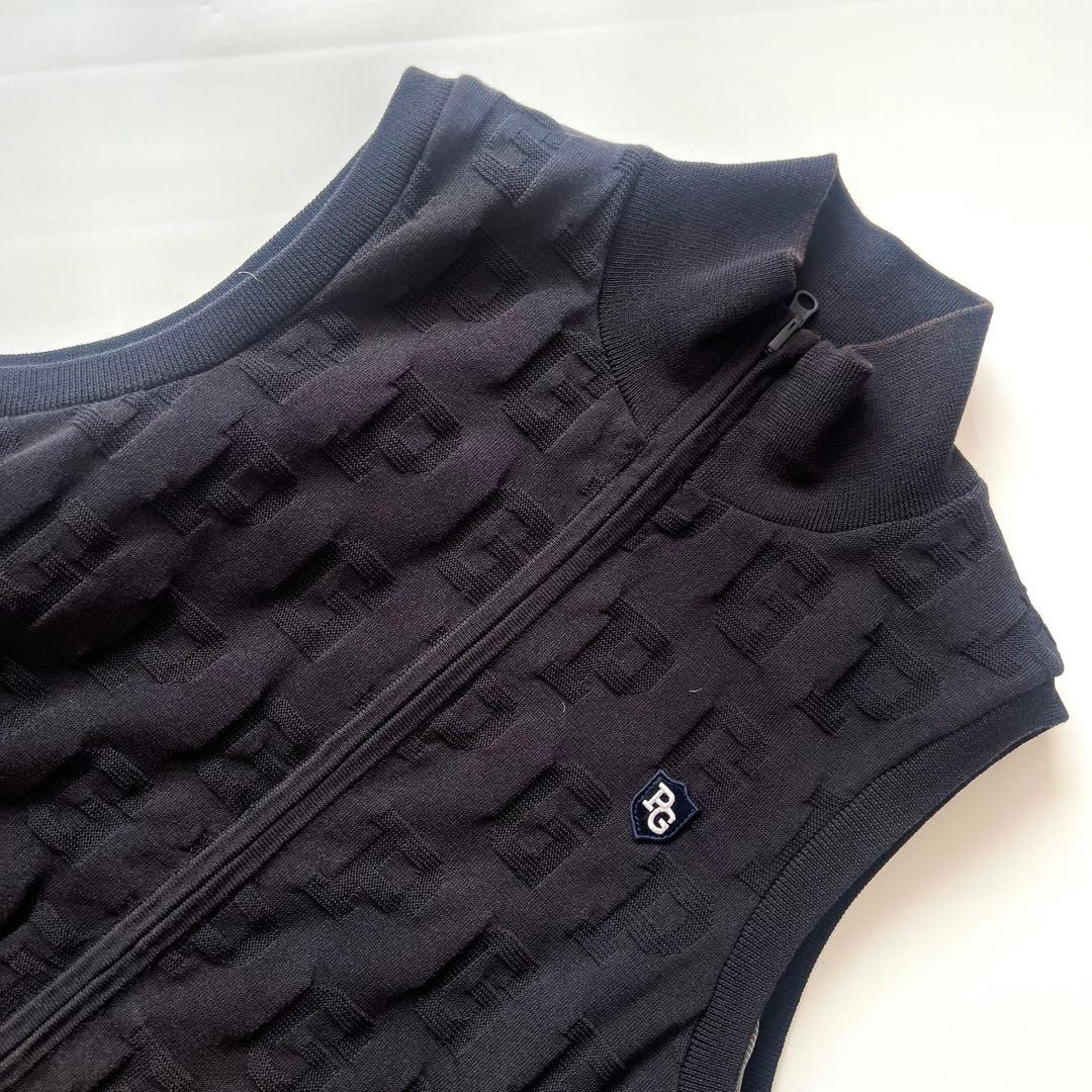 Pearlygates パーリーゲイツ　リバーシブル 2ベスト　ジャケット　4