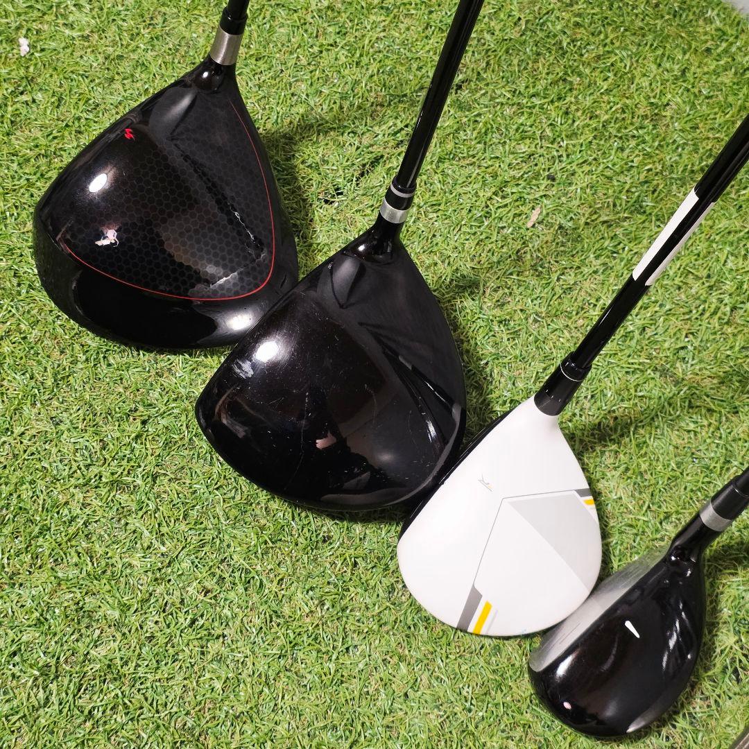 左 レフティ テーラーメイド × オリマー ゴルフクラブ メンズ セット