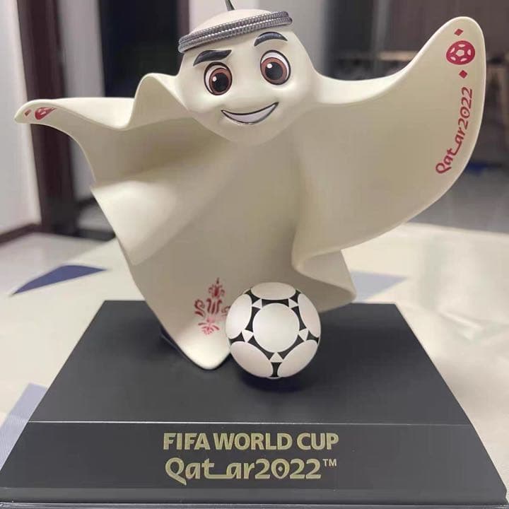 【正規品　未開封】ワールドカップマスコットla'eeb 公式3Dフィギュア