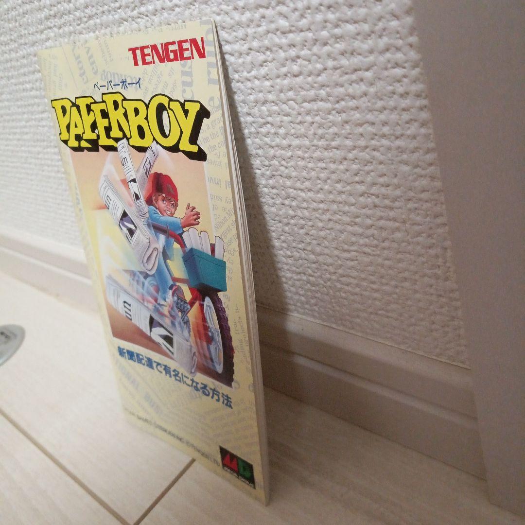 美品　ペーパーボーイ メガドライブ版