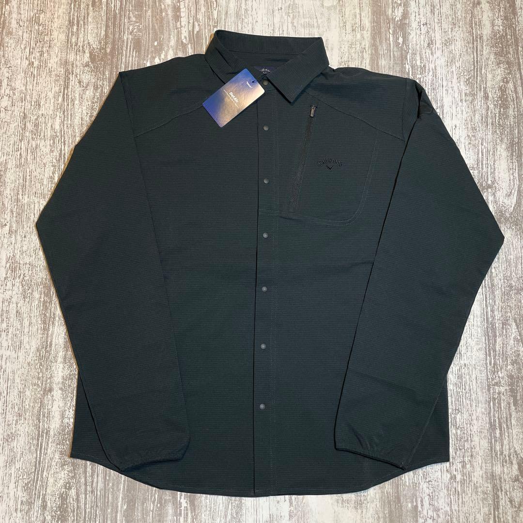 キャロウェイ　ゴルフウェア　長袖シャツ　Mサイズ　ブラック