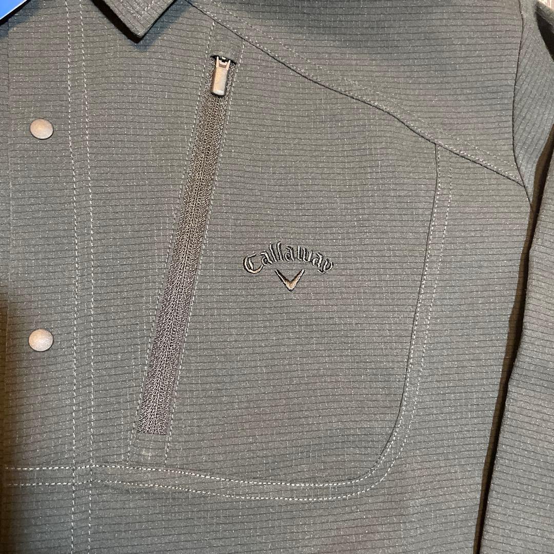 キャロウェイ　ゴルフウェア　長袖シャツ　Mサイズ　ブラック