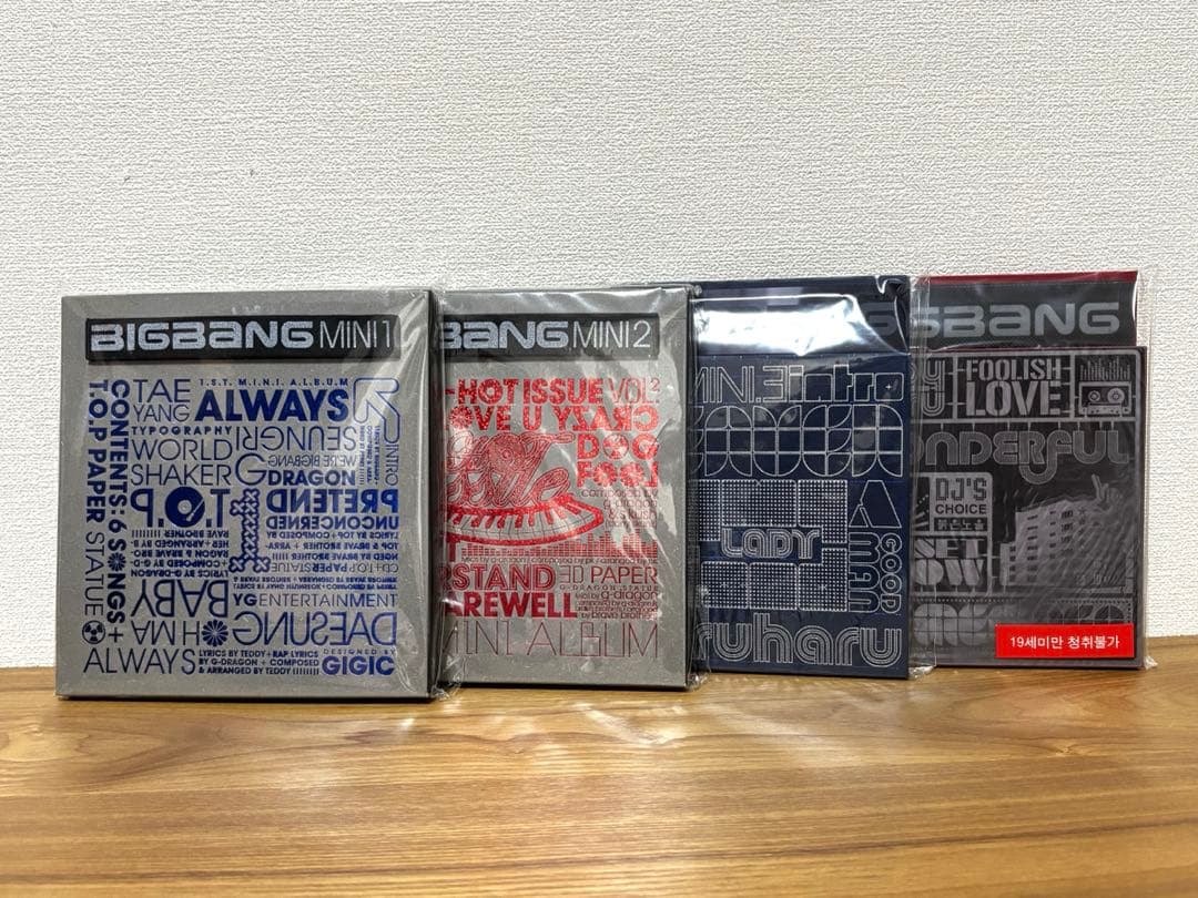 希少 BIGBANG MINI 1, 2, 3 REMEMBER VOL.2