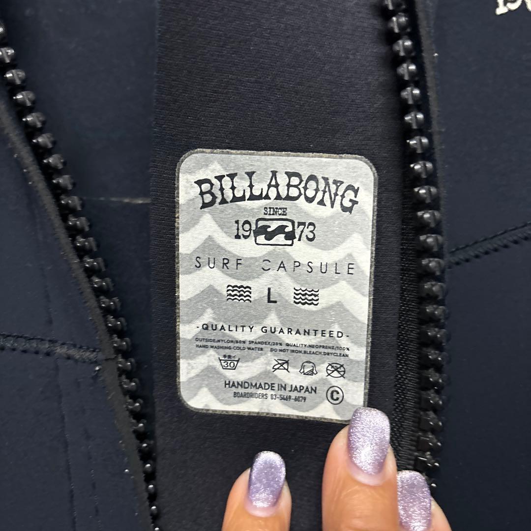 最終値下げ⭐︎Billabong フルスーツ ブラック/フローラル3ミリジャージ