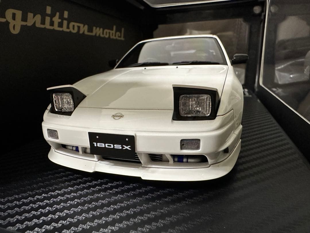 1/18 イグニッションモデル Nissan RPS13 180SX 白 日産