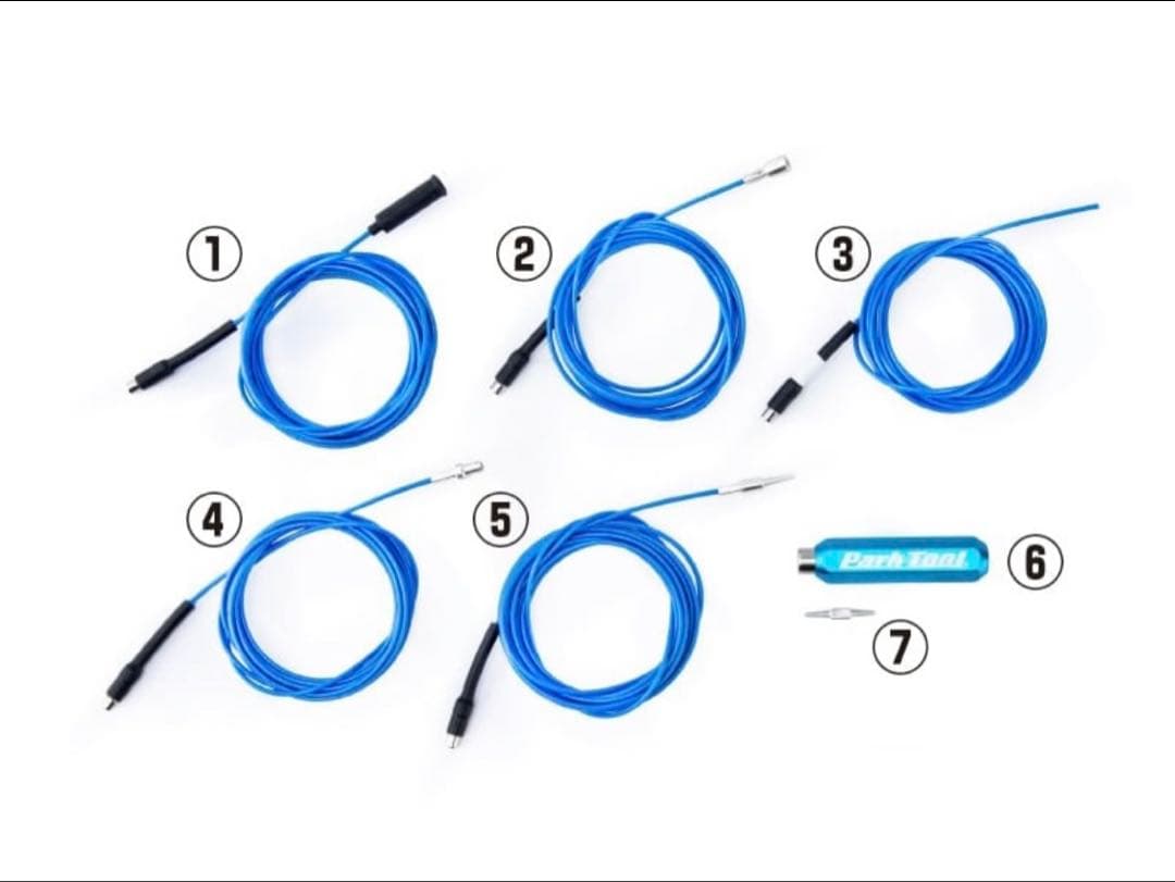【美品】PARKTOOL インターナルケーブルルーティングキット IR-1.3