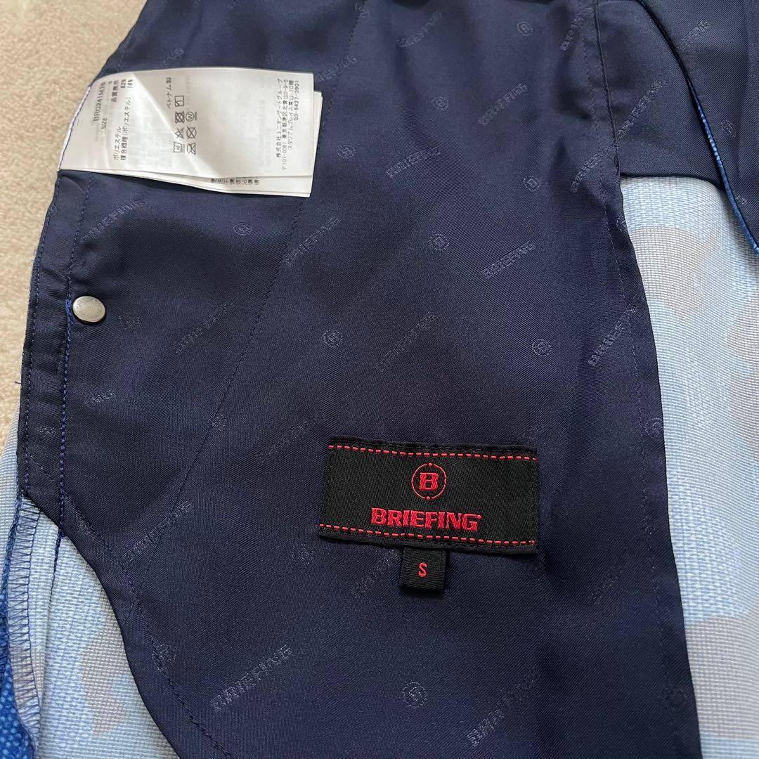 新品★27,500円BRIEFINGゴルフ カモフラショートパンツ 青黒迷彩