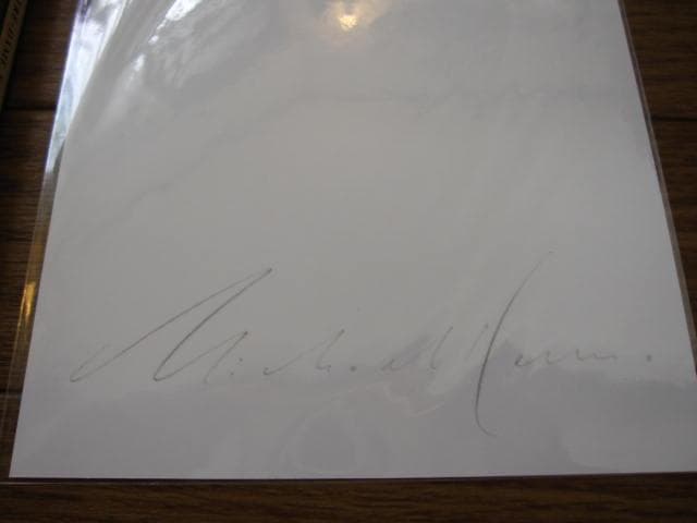 Notre-Dame de Paris: Michael Kenna　直筆サイン