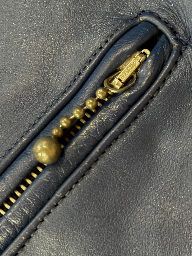 70’s UK製 INTERSTATE 本革レザージャケット 美品 ヴィンテージ