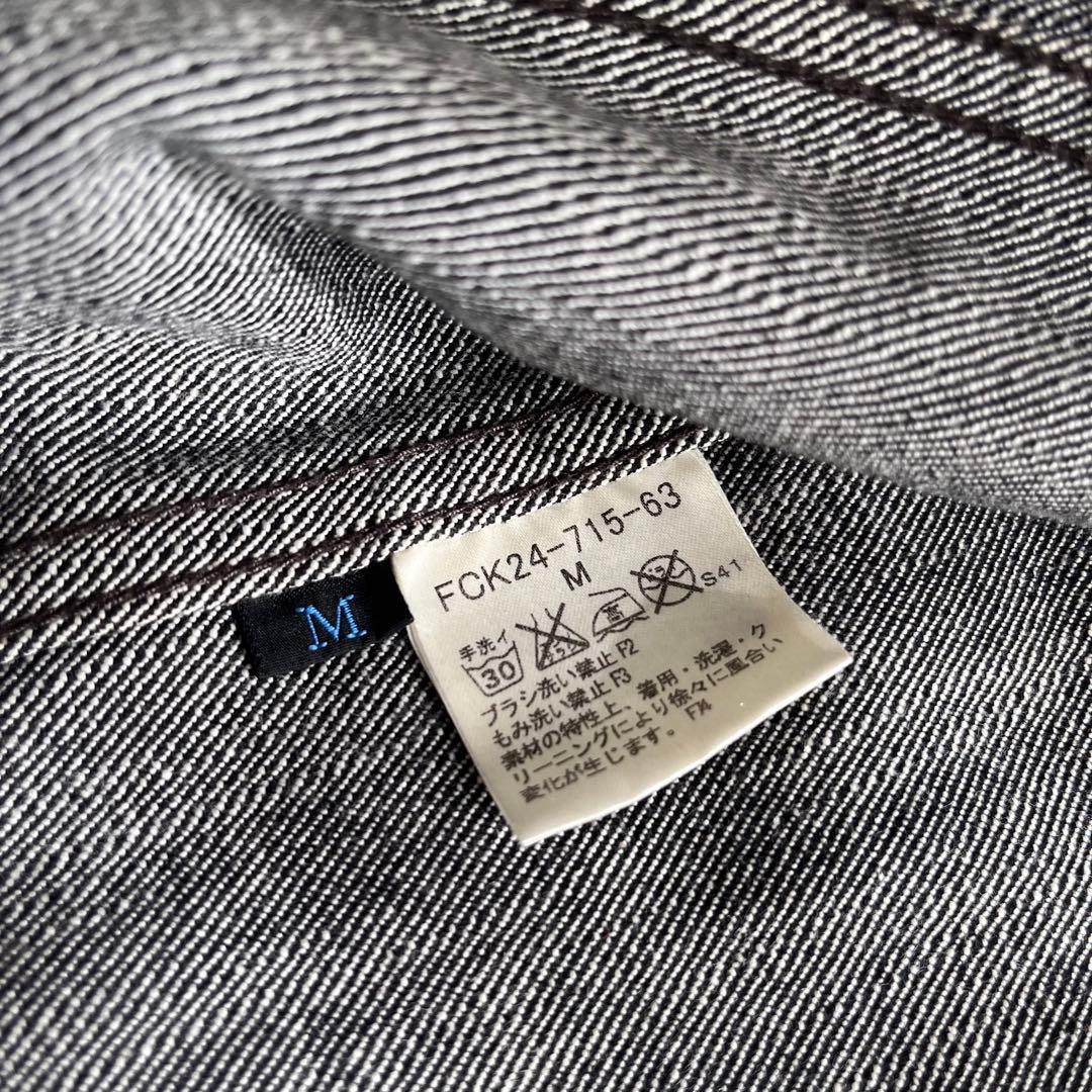 BURBERRY LONDON デニムジャケット カーキ グレー グランジ レア