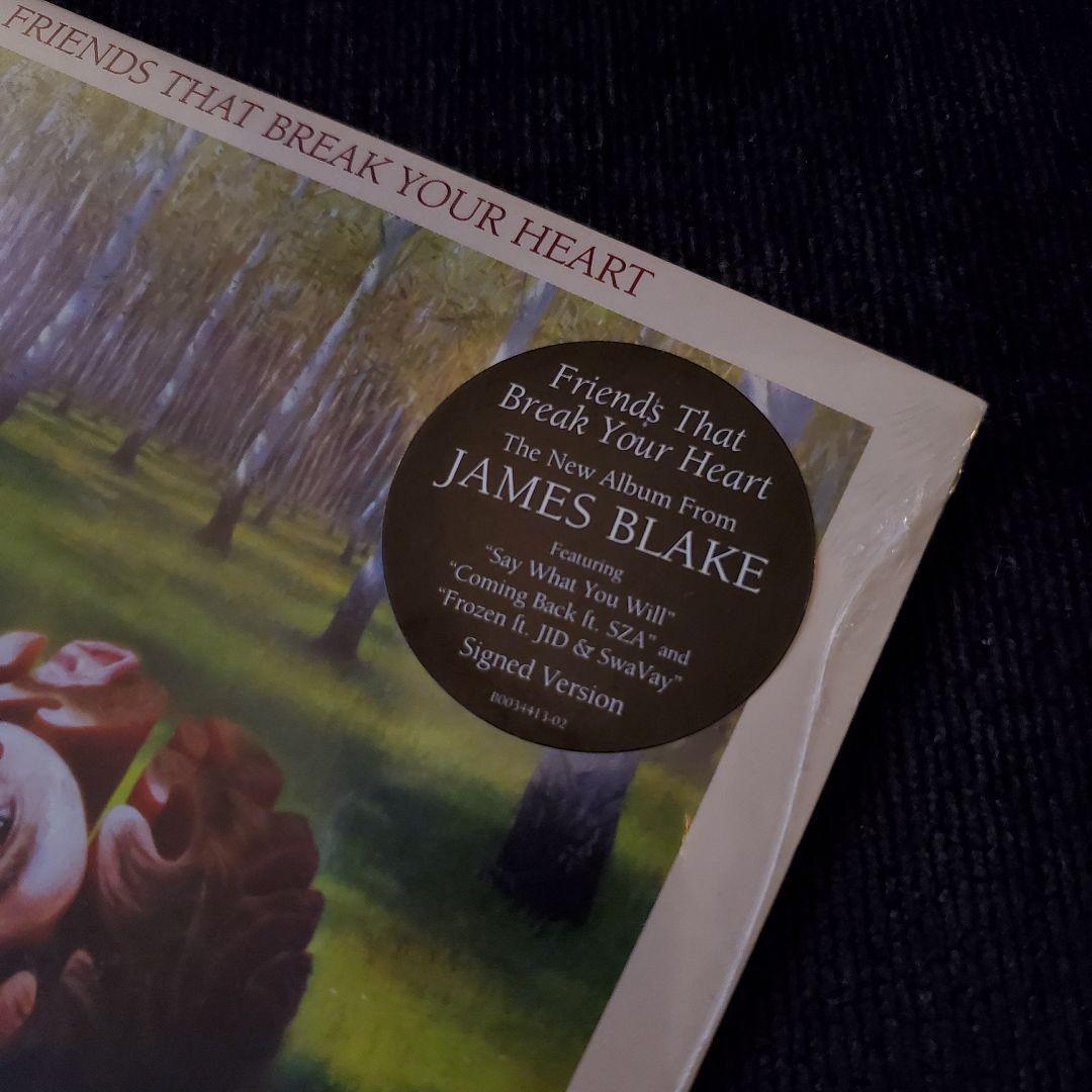 James Blake ジェイムス・ブレイク　直筆サイン入りCD