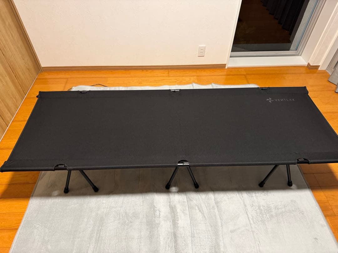 VENTLAX コットとインフレーターキャンプマット 8cm 美品